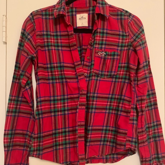 Hollister Flannel Red - Picture 4 of 7